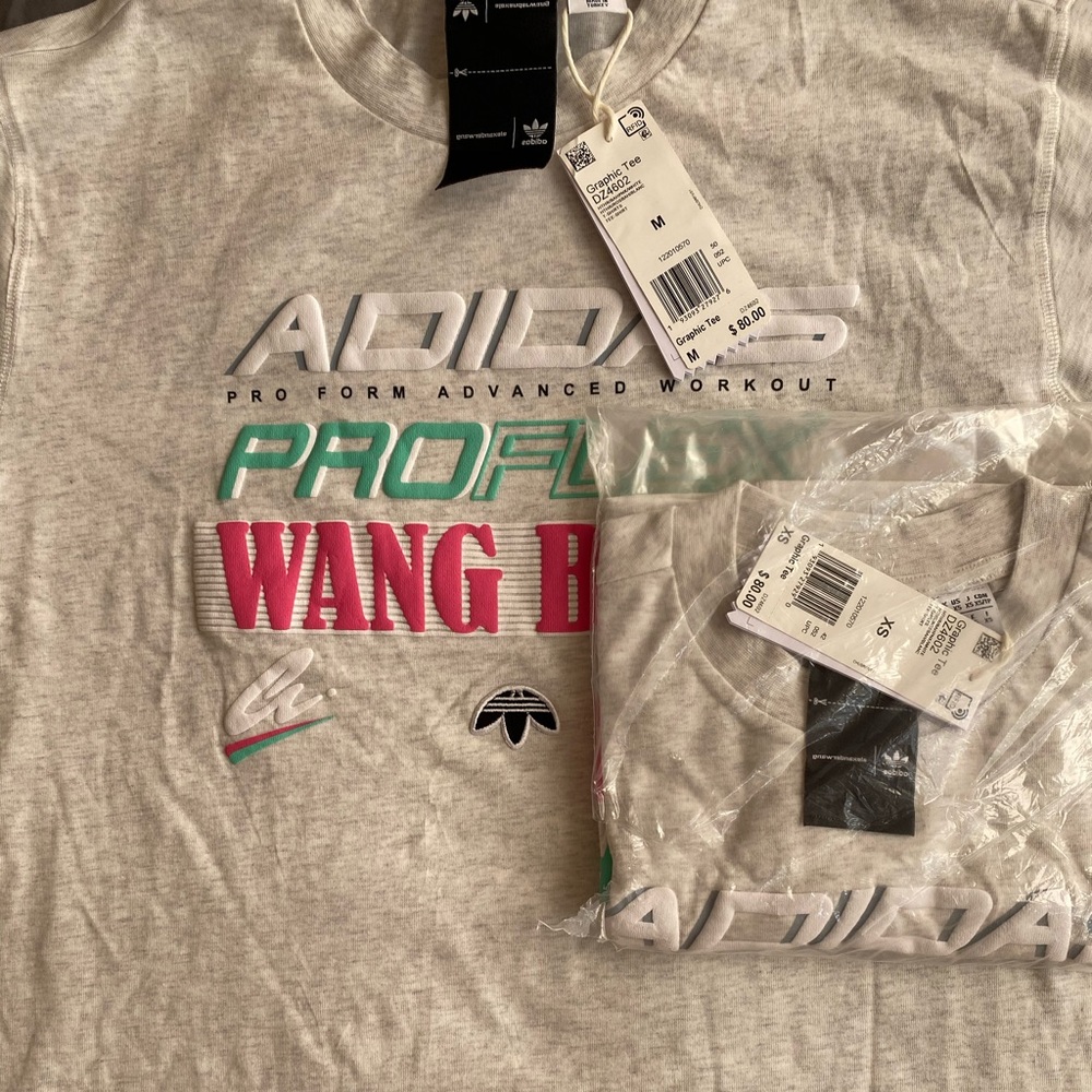 Alexander wang adidas tshirt